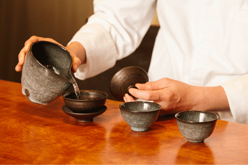 日本茶、その他ノンアルコールドリンクも充実しております。